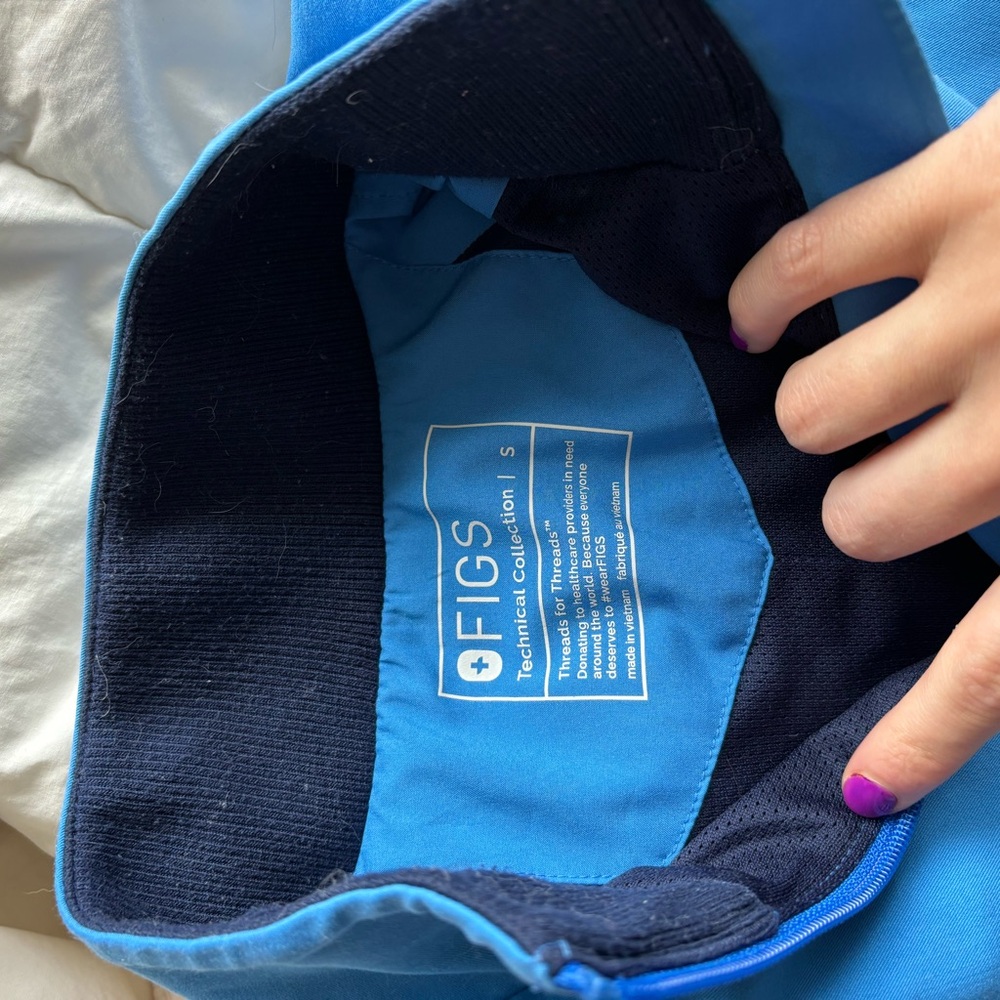 Figs Capri Blue Sydney Jacket